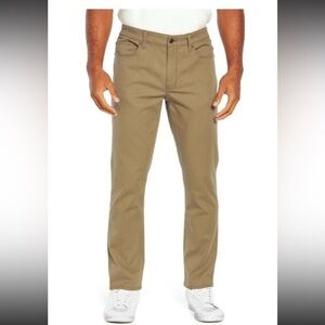 NWT Gap Men’s Stretch Slim Fit 5 Pocket Soft Stretch Pant Twill Tannin Tan 34x30
